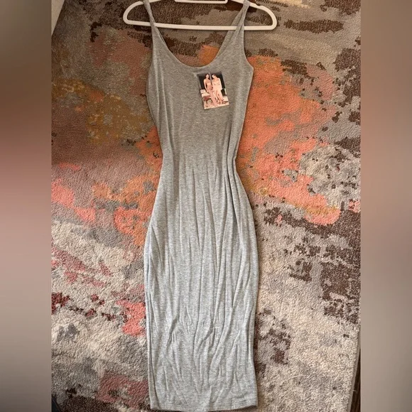 Naked Wardrobe Summer Tank Midi Dress - Picture 3 of 4